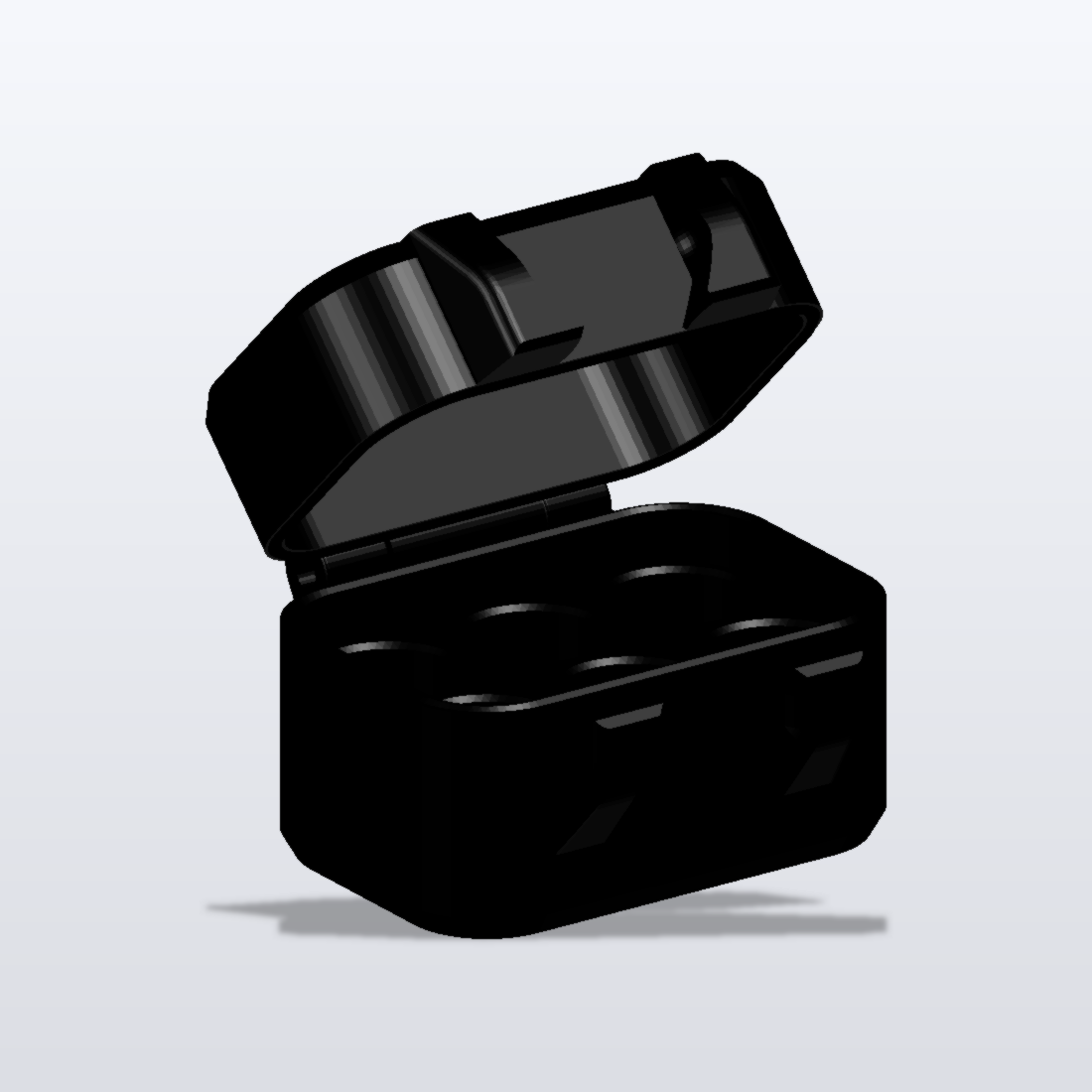 Box Estojo Organizador 6 Viais 3ml Case Porta Vial